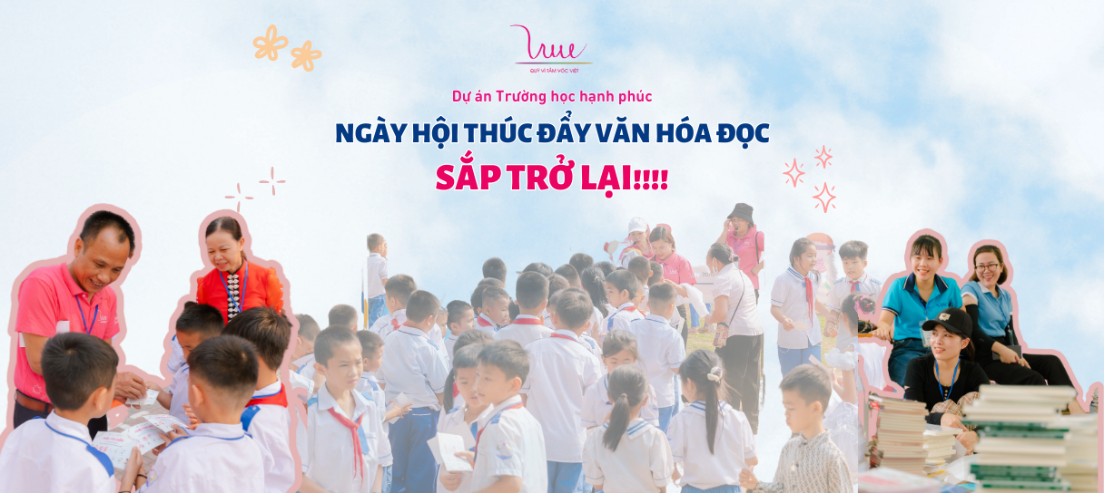 Ngày hội Thúc đẩy văn hoá đọc của dự án Trường học Hạnh phúc sắp trở lại